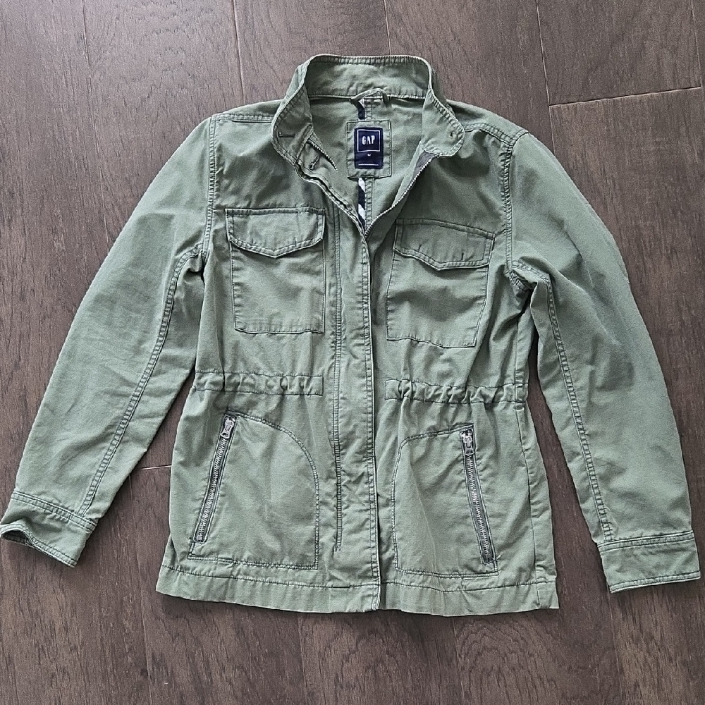 GAP Olive Green Utility Jacket